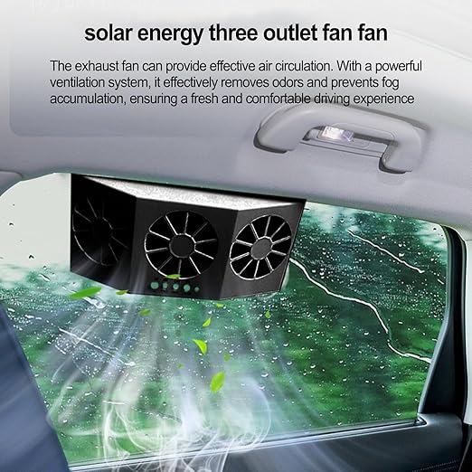 EXTRACTOR SOLAR DE AUTO TRIPLE