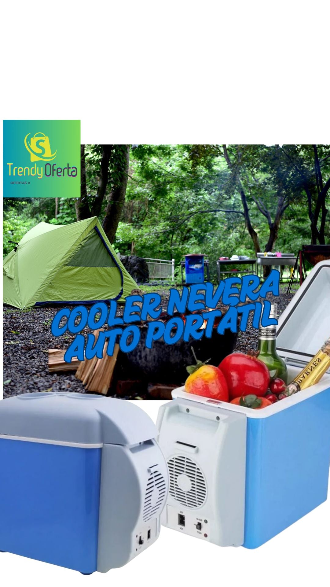 Cooler Nevera Auto Portátil