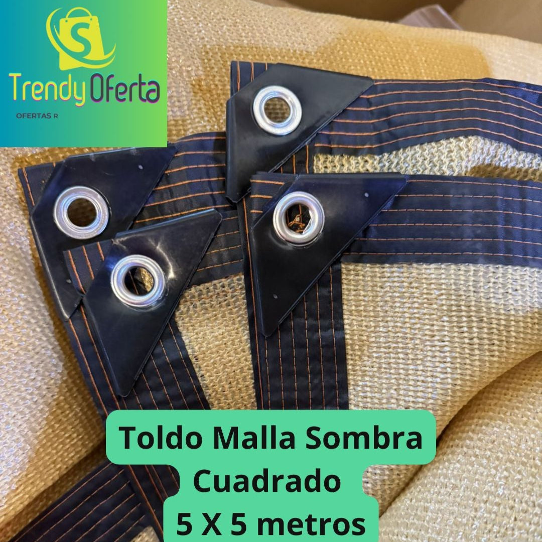 Toldo Sombra Cuadrado 5 X 5 metros