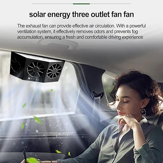 EXTRACTOR SOLAR DE AUTO TRIPLE