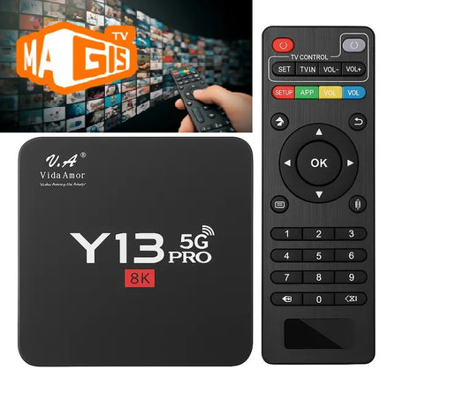 TV Box 8k Premium + MAGiS TV