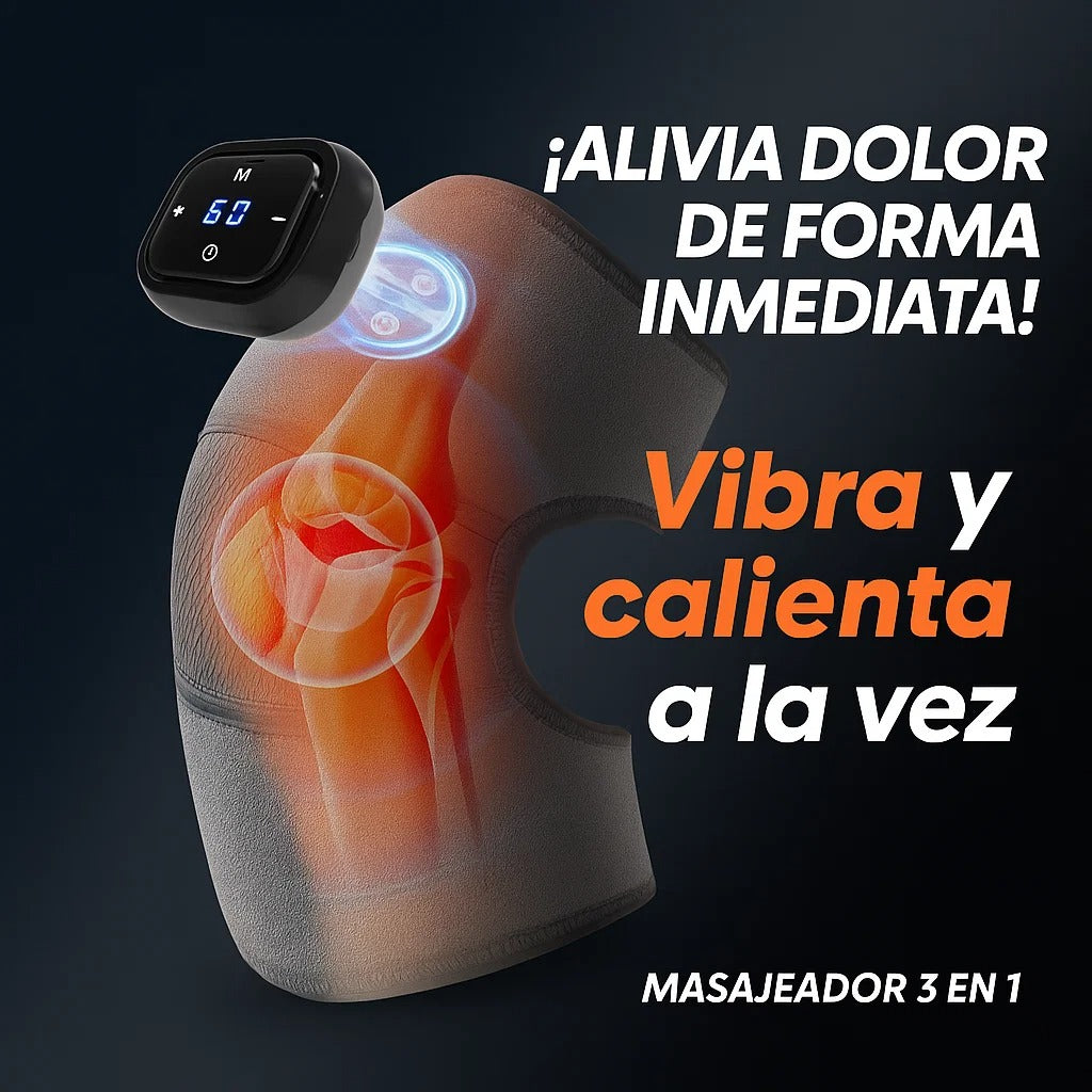 3 EN 1 - RODILLERA ELECTRICA RECARGABLE