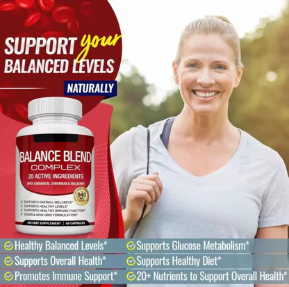 BLOOD SUGAR COMPLEX 20 Ingredientes