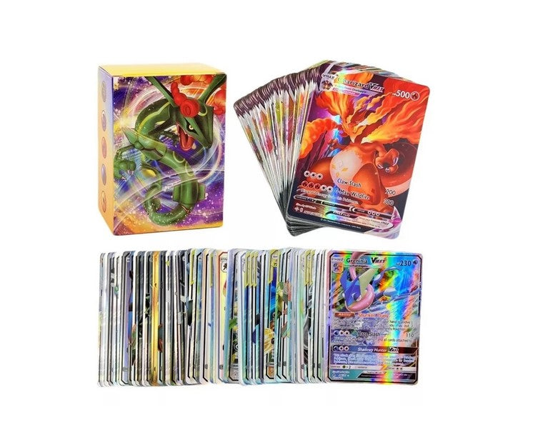 Caja 100 Cartas Pokemon sin Repetir