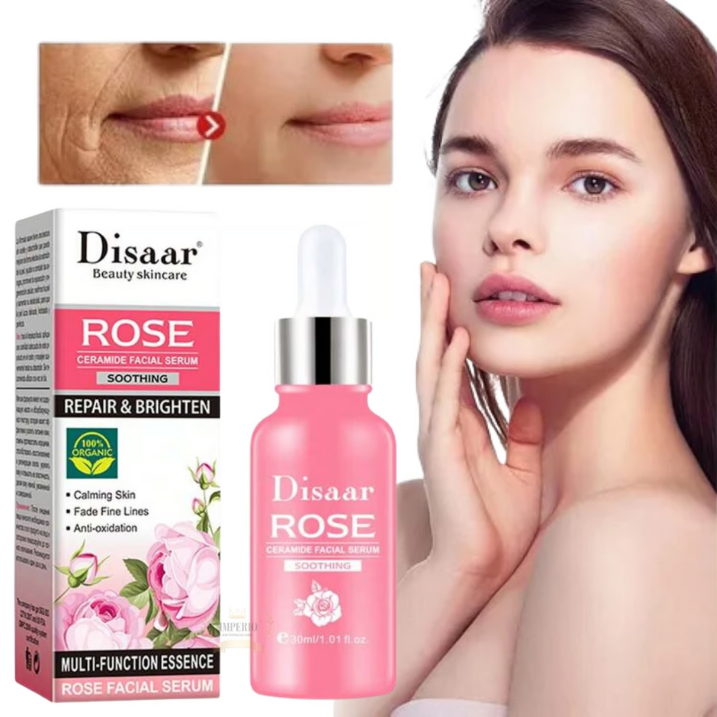 Serum Facial De Rosas Disaar 30ml