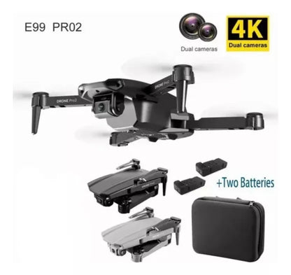 Dron E99 Pro2 Doble Cámara Ajustable Fpv