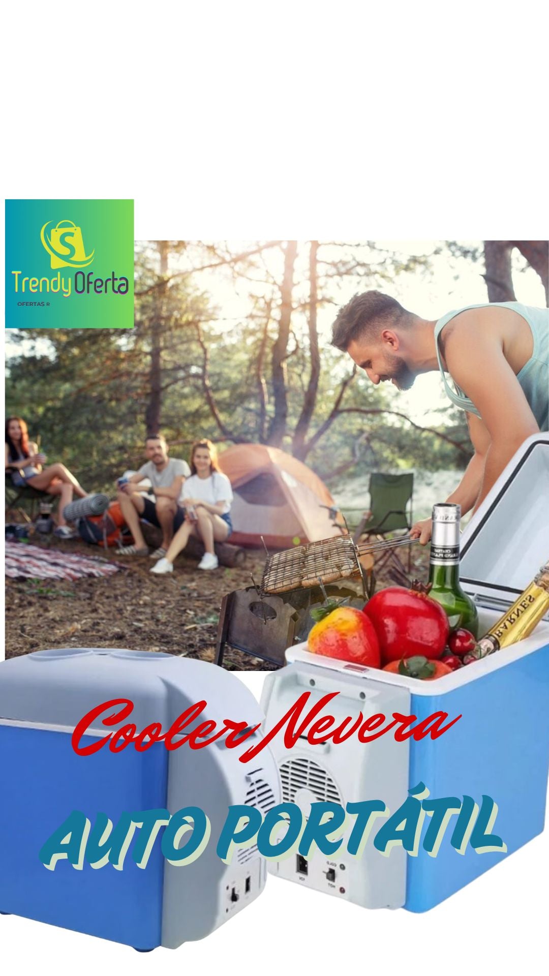Cooler Nevera Auto Portátil
