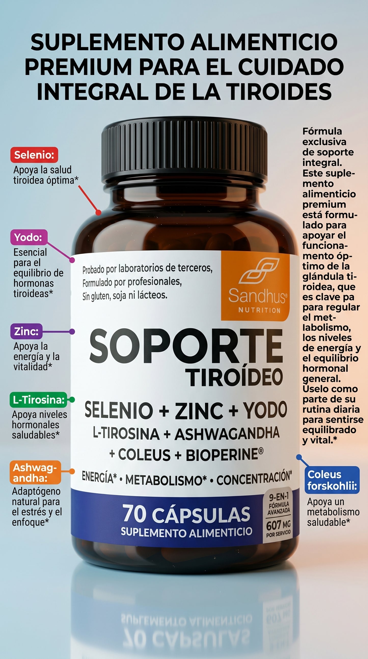 THYROIDE SUPPOR ENERGIA METABOLISMO